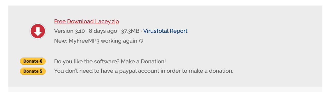 Download Musica Gratis MP3 PC con Lacey