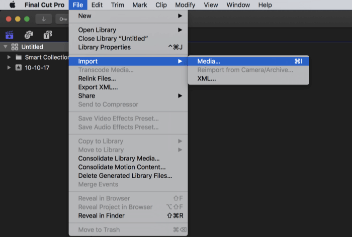 Spotify-muziek toevoegen aan video met Final Cut Pro
