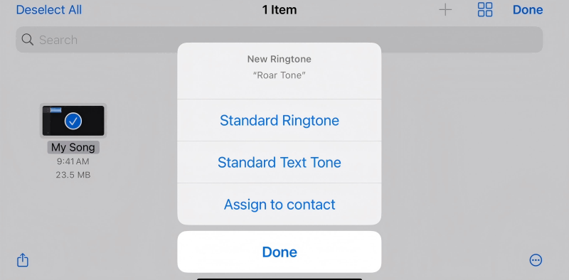 Impostare una Canzone Come Suoneria su iPhone