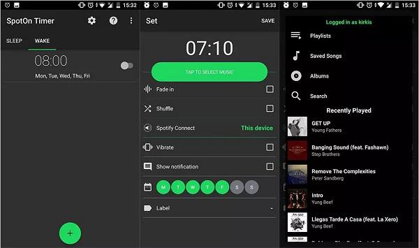 Sveglia Musicale Per Spotify Impostazione Suoneria