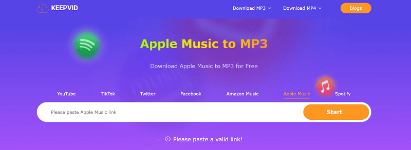 KeepVid Apple Music Converter