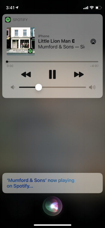 Stream Spotify Musci on iPhone