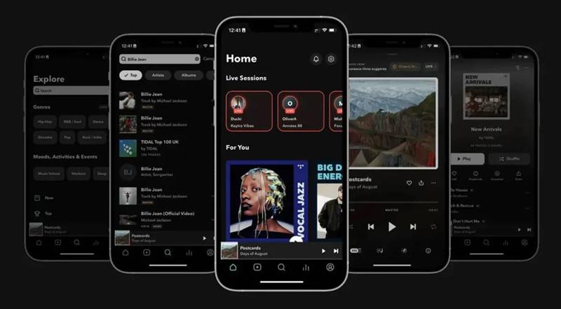 Qobuz Homepage Phone