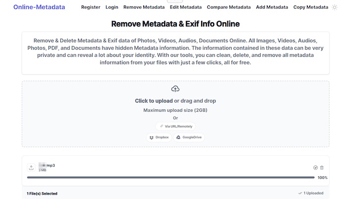 How to Remove Copyright from MP3 Files Online