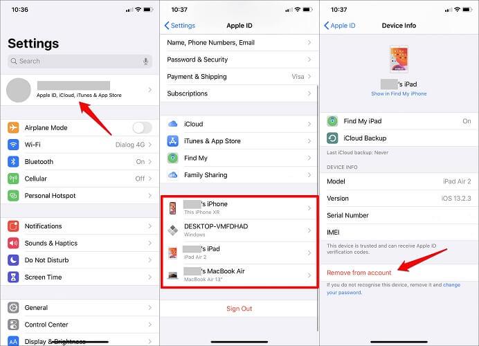 Remove Devices Associated with Your Apple Music