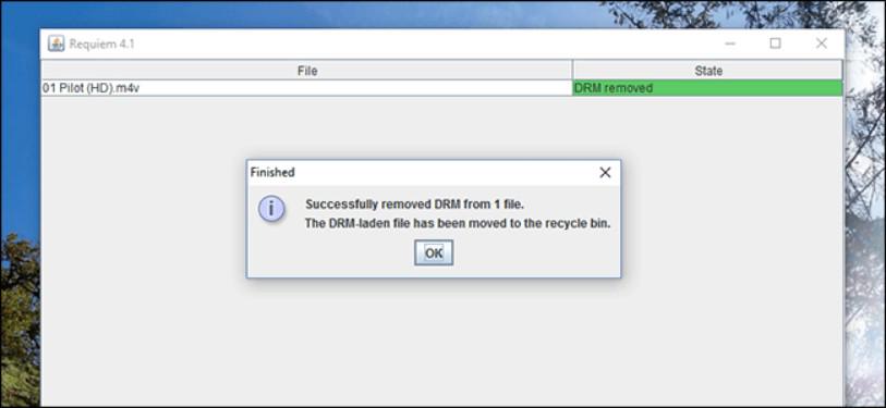 Remove M4P DRM via Requiem
