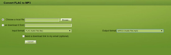 Convert Files Online FLAC Converter