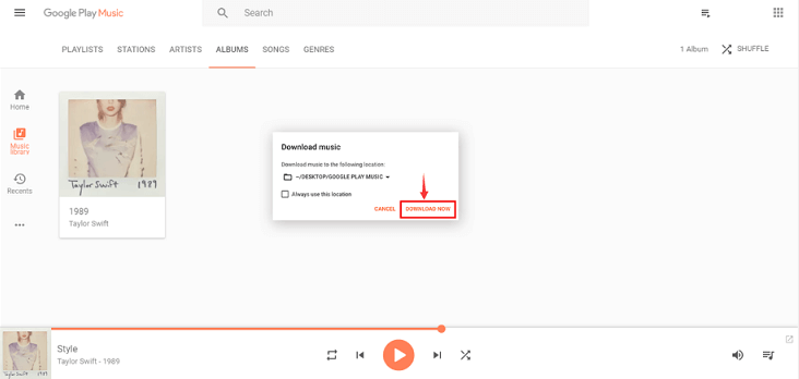 Download 1989 on Google Play Music