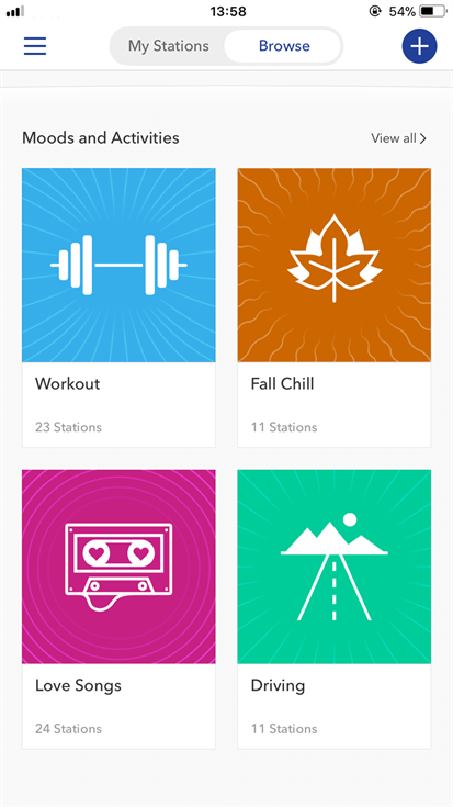 Moods and Activities in Pandora