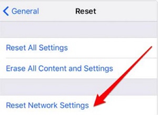 Reset Network Settings