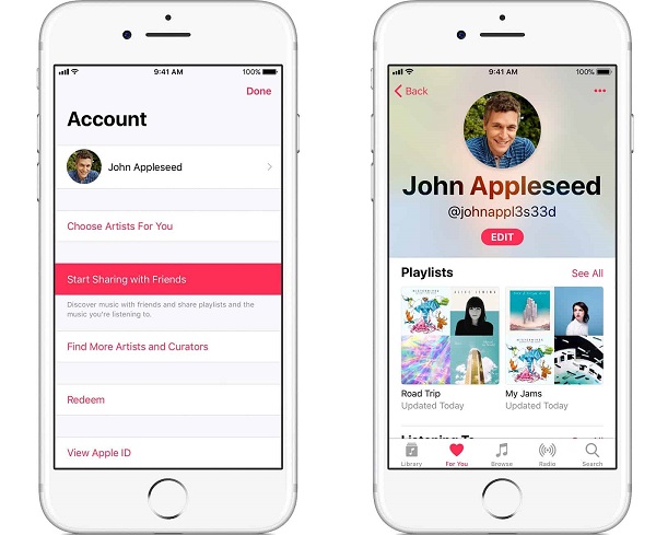 See What Friends Are Listening To