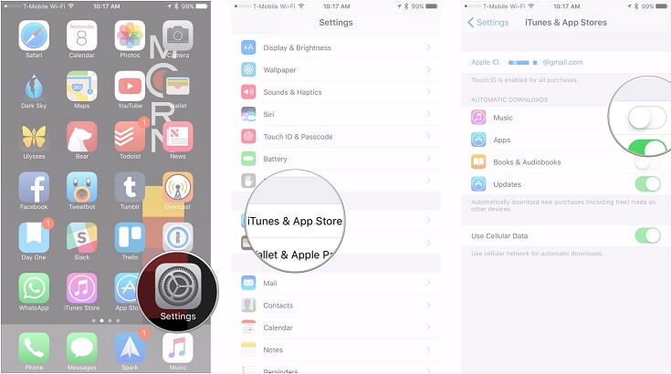 Turn Off Automatic Download Function
