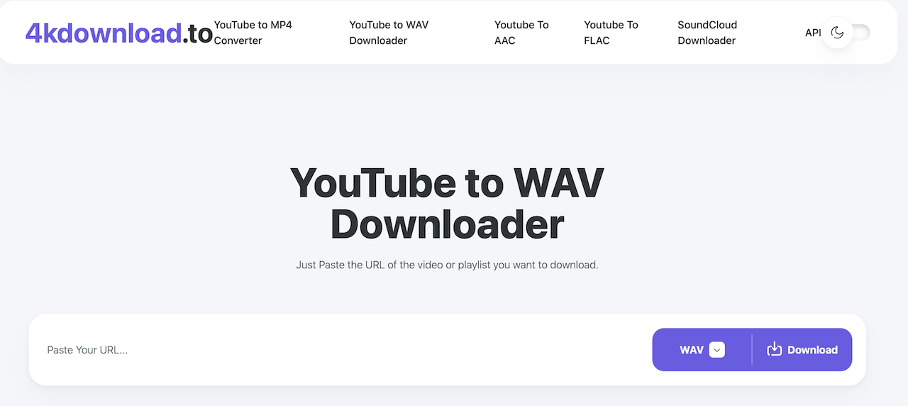 Pagina Principale 4kdownload To WAV