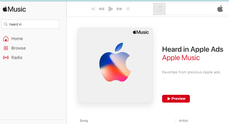 Search For An Apple Music Playlist