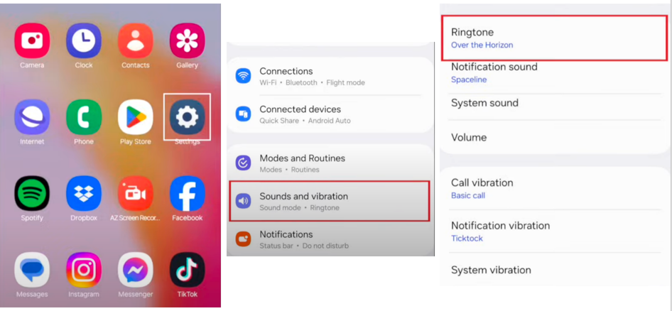Setting the Apple Music Ringtone on Android