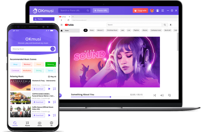 SoundCloud to WAV Downloader - OKmusi