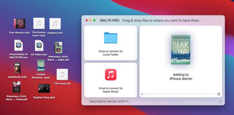 Trascina File Dal Mac Al Cellulare Waltr Pro