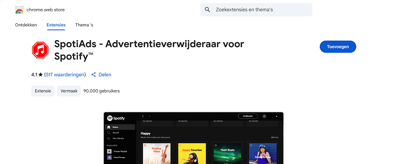 Spotify-advertenties blokkeren met SpotiAds