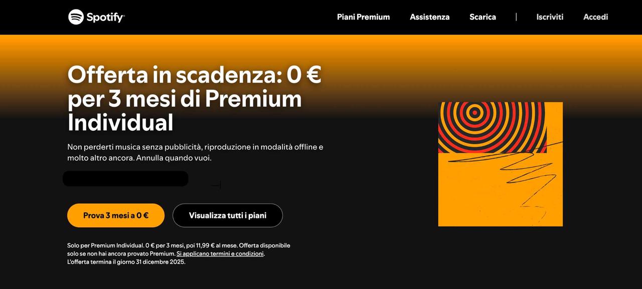 Spotify Premium gratis senza jailbreak - Prova ufficiale