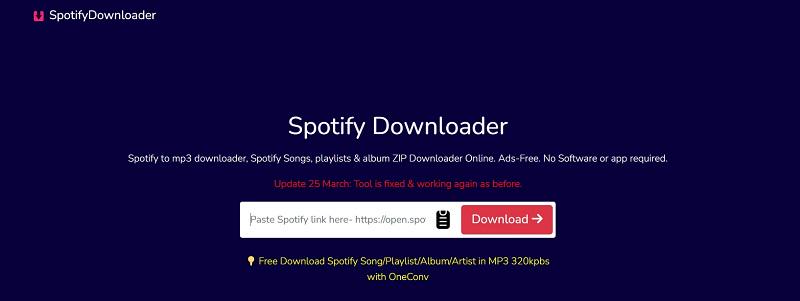 Spotify to M4A Converter Online