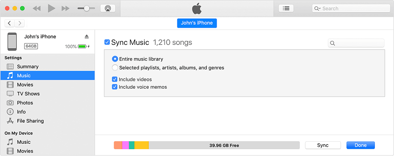 Update Apple Music Playlists on iPhone via iTunes