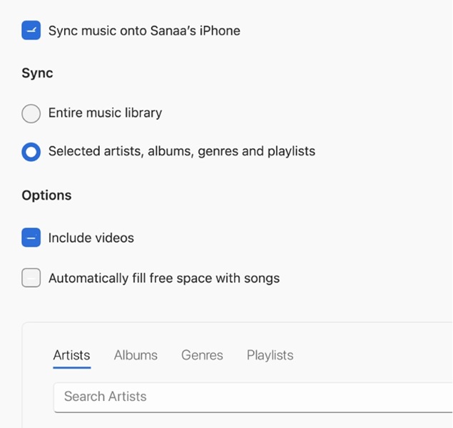 Sync Music to iPod on Windows