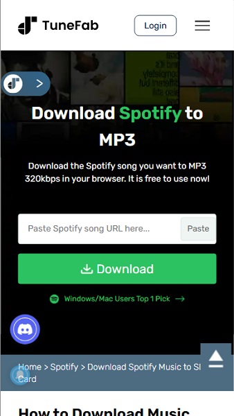 Download Spotify Songs to SD Card