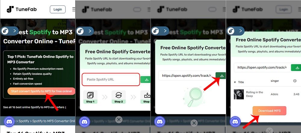 Convierte álbumes de Spotify a MP3 en línea