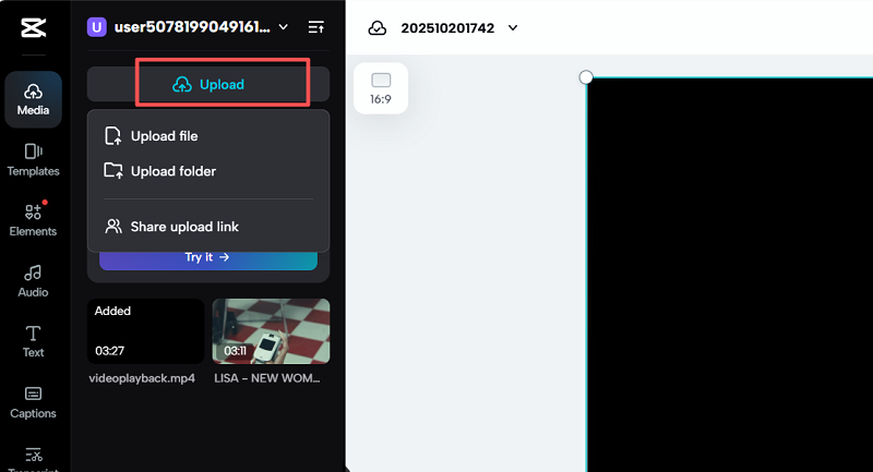 Add Music to Capcut from Spotify Online