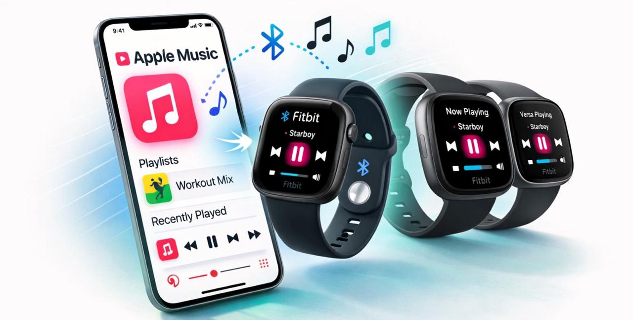 Use Apple Music on Fitbit