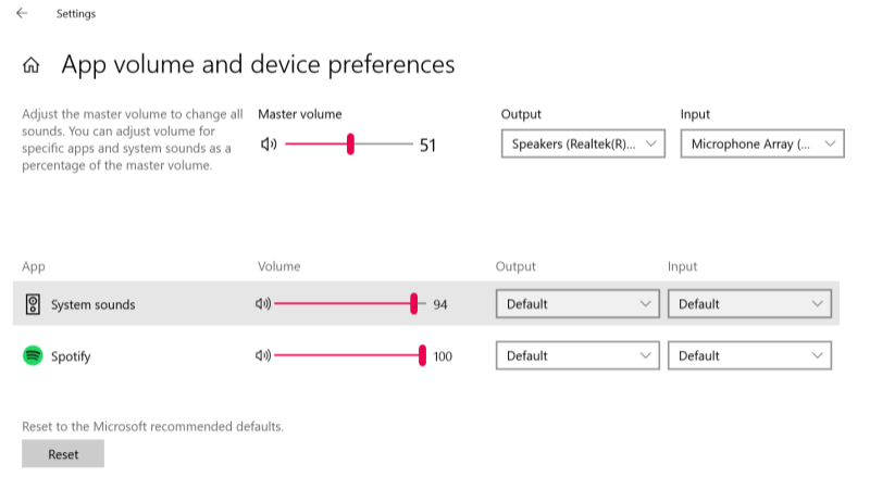 VB-Audio Virtual Cable audio-instellingen