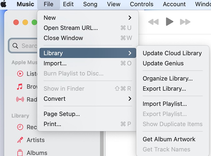 Werk iCloud-bibliotheek bij op Mac