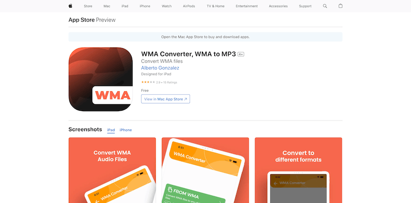 Converteer WMA-bestanden met WMA Converter