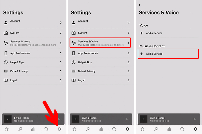 Как добавить Audible в Sonos на телефоне
