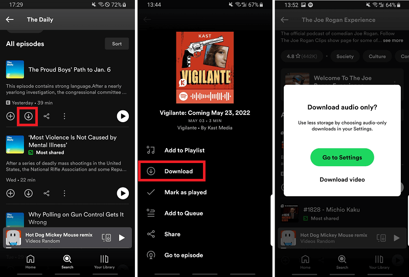 SpotiFlyer قم بتنزيل Spotify Song