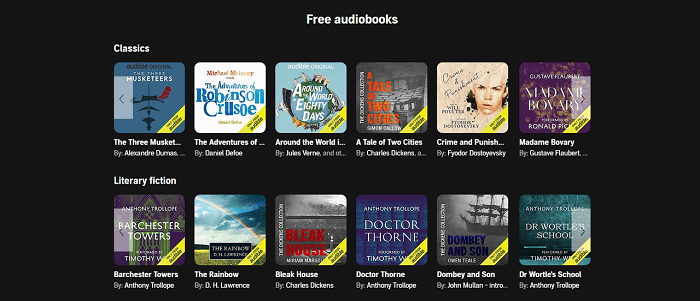 Encuentra libros gratis de Free Listen