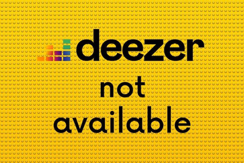 Fix Deezer is niet beschikbaar in uw land