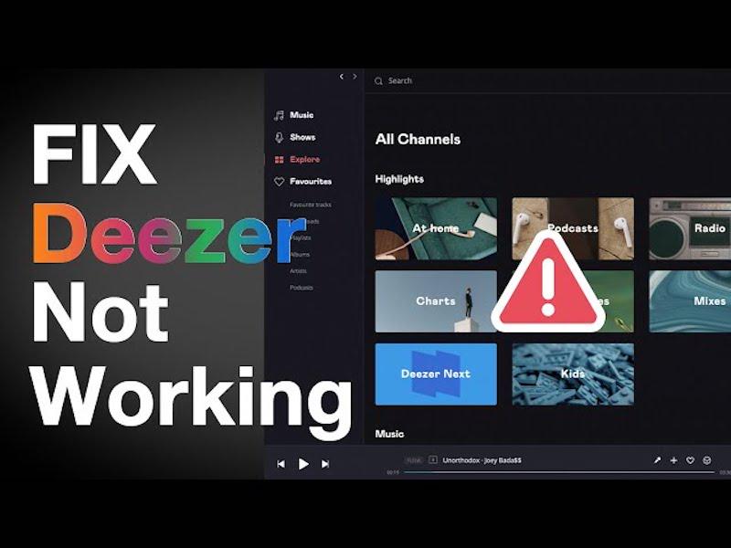 How to Fix Deezer Not Working
