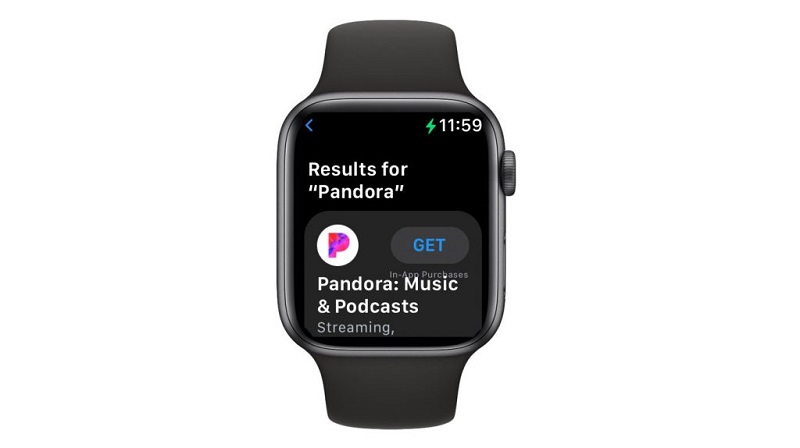 Obtenha o Pandora no Apple Watch