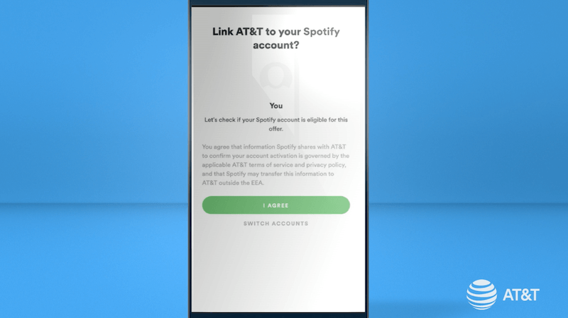 Присоединяйтесь к AT&T, чтобы получить Spotify Premium бесплатно