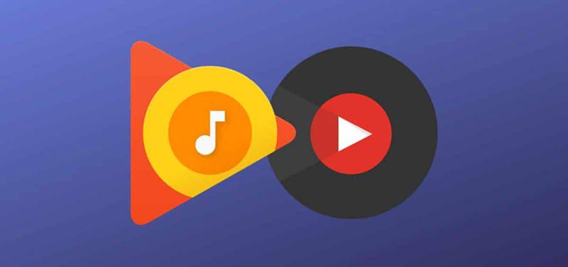 Google Play Musica e YouTube Musica