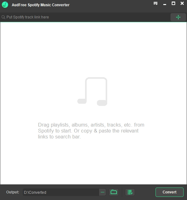 Installa AudFree Spotify Music Converter