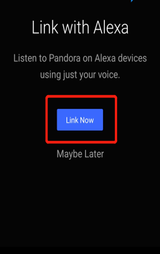 Pandora를 Alexa에 연결
