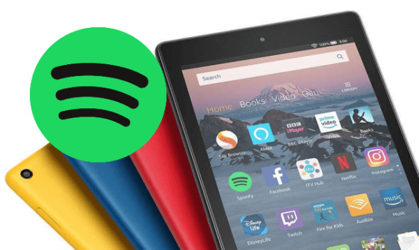 Ascolta Spotify su Kindle Fire