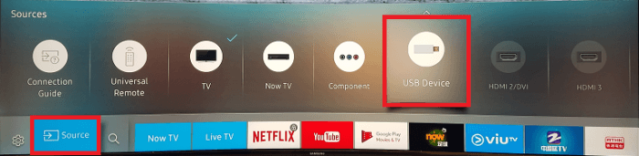 Reproducir películas en USB en TV