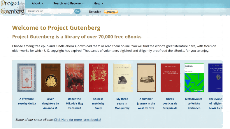 Projeto Gutenberg