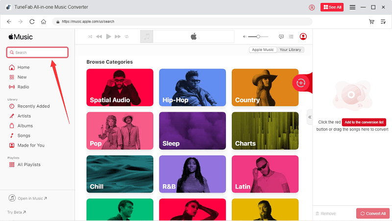 تحميل برنامج TuneFab Apple Music Converter