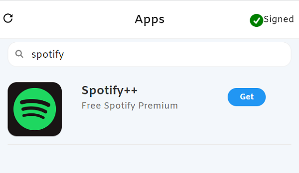 ابحث عن Spotify ++