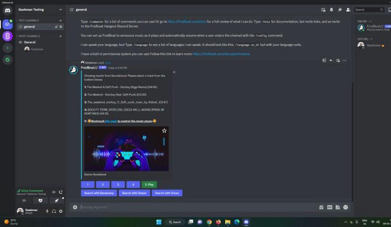 Send Commands to Control Spotify Playlist in Discord Bot