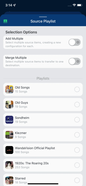 SongShift를 사용하여 Spotify 재생 목록을 Amazon Music으로 전송